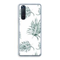 Simple leaves: Sony Xperia 5 II Transparant Hoesje