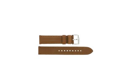 Horlogeband Fossil BQ3010 Leder Bruin 18mm