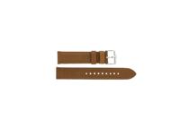 Horlogeband Fossil BQ3010 Leder Bruin 18mm