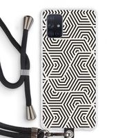 Magic pattern: Samsung Galaxy A71 Transparant Hoesje met koord Magic pattern: Samsung Galaxy A71 Transparant Hoesje met koord