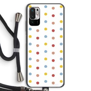 Bollen: Xiaomi Redmi Note 10 5G Transparant Hoesje met koord