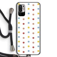 Bollen: Xiaomi Redmi Note 10 5G Transparant Hoesje met koord