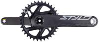 TRUVATIV crankstel "stylo carbon eagle"