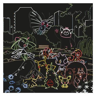 Deltas Pokémon 8 kraskaarten en kraspen