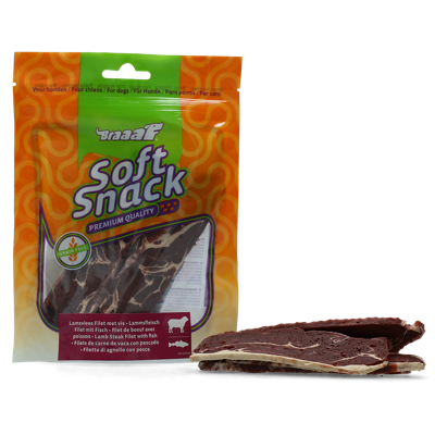 Braaaf Lamb Steak Filet with fish 12 cm