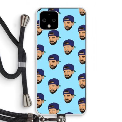 Drake Away: Pixel 4 Transparant Hoesje met koord