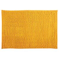 MSV Badkamerkleed/badmat tapijtje voor op de vloer - saffraan geel - 40 x 60 cm - Microvezel - Badmatjes - thumbnail