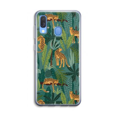 Luipaard 2: Samsung Galaxy A40 Transparant Hoesje