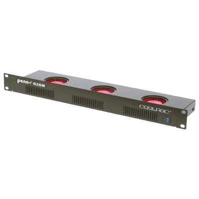 Penn Elcom CoolRaC-B 19 inch ventilator-unit 1HE zwart