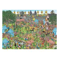 Jumbo Jan haasteren legpuzzel - robin hood festival, 1500st.