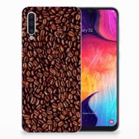 Samsung Galaxy A50 | Siliconen Case | Koffiebonen