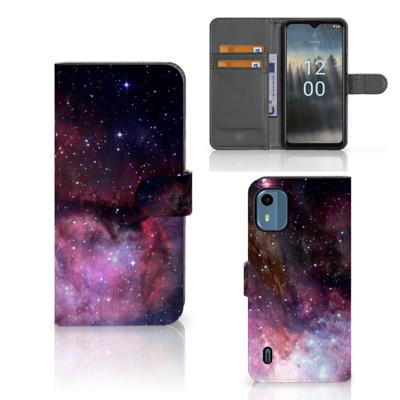 Book Case voor Nokia C12 Galaxy | Portemonnee hoesje