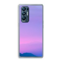 Sunset pastel: Oppo Find X3 Neo Transparant Hoesje