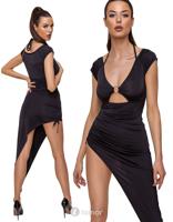 * COTTELLI Lang asymmetrisch jurk, CC2718154