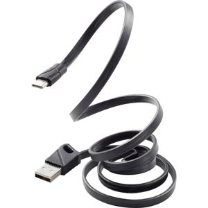 Renkforce USB-kabel USB 2.0 USB-A stekker, USB-C stekker 1.00 m Zwart RF-3376014