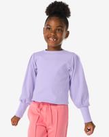 HEMA Kinder T-shirt rib lavendel (lavendel)