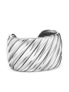 David Yurman bracelet torque Sculpted Cable en argent sterling