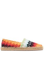 Missoni espadrilles à motif zig-zag - Orange - thumbnail