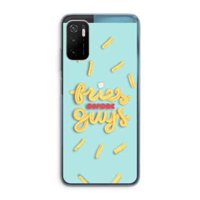 Always fries: Xiaomi Poco M3 Pro 5G Transparant Hoesje