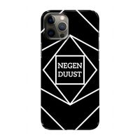 Negenduust geometrisch: Volledig geprint iPhone 12 Hoesje