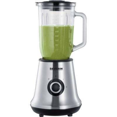 Severin SM 3734 Blender 500 W RVS (geborsteld), Zwart