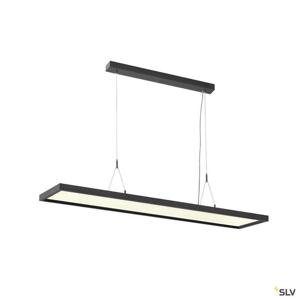 SLV Led kantoor hanglampWorklight Dali 57w - 4000K - 120cm zwart - 1005395