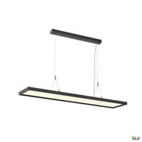 SLV Led kantoor hanglampWorklight Dali 57w - 4000K - 120cm zwart - 1005395