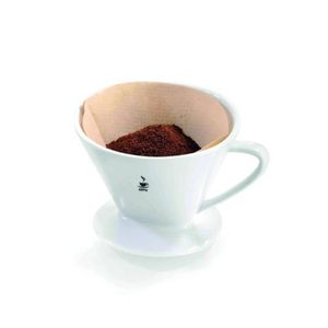 GEFU SANDRO 2 stuk(s) Wit Beker Herbruikbare koffiefilter