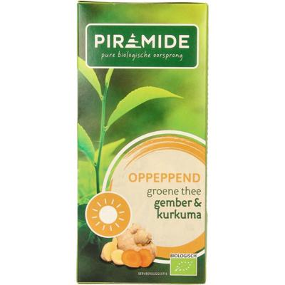Piramide Oppeppend groene thee gember & curcuma bio
