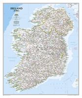 Wandkaart 20427 Ireland - Ierland, 76 x 91 cm | National Geographic
