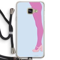Pink panty: Samsung Galaxy A3 (2016) Transparant Hoesje met koord