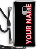 Namecase: Samsung Galaxy S9 Transparant Hoesje met koord