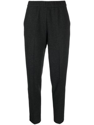 Le Tricot Perugia pantalon court rayé - Gris