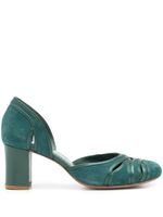 Sarah Chofakian escarpins Brive 55 mm en cuir - Vert - thumbnail