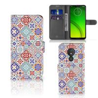 Motorola Moto G7 Power | Bookcase | Tiles Color