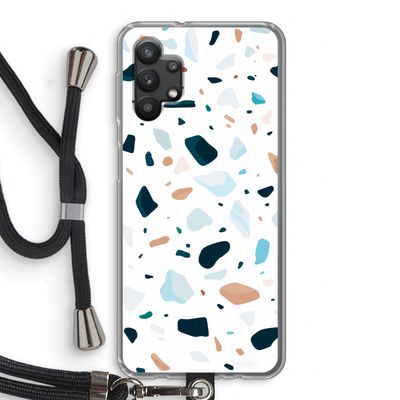 Terrazzo N°13: Samsung Galaxy A32 5G Transparant Hoesje met koord