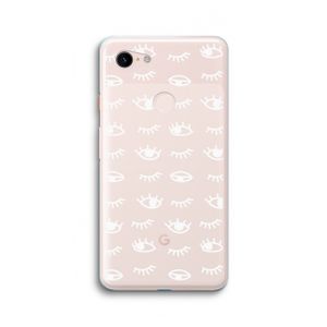 Eye pattern #3: Google Pixel 3 XL Transparant Hoesje