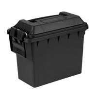 Outdoor/tuin opberg box - waterdicht - zwart - 22 x 11 x 17 cm