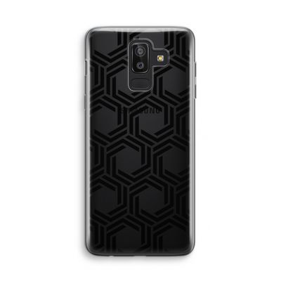 Geometrisch patroon: Samsung Galaxy J8 (2018) Transparant Hoesje