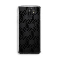 Geometrisch patroon: Samsung Galaxy J8 (2018) Transparant Hoesje