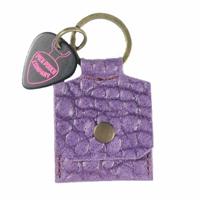 PickPouch Lederen Plectrumhoesje New York Croco Paars - Aanbieding