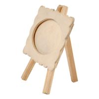 Creativ Company Houten fotolijst op ezel, 13,2x11,5cm