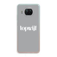Topwijf Grijs Wit: Xiaomi Mi 10T Lite 5G Transparant Hoesje