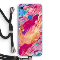 Pastel Echoes: Huawei Y6s Transparant Hoesje met koord