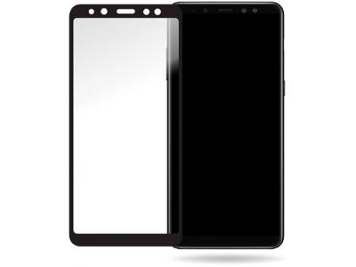 Mobilize Mobilize Glass Screen Protector - Black Frame - Samsung Galaxy A8