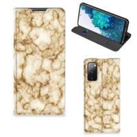 Samsung Galaxy S20 FE | Standcase | Marmer Goud