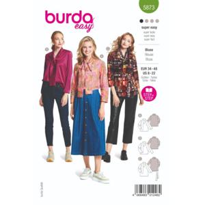 Burda nr.5873 maat 34 - 48