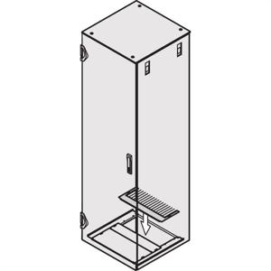 Schroff 23130074 19 inch Afdekking met borstels voor patchkast