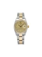 Rolex montre Oyster Perpetual Date 34 mm pre-owned - Or - thumbnail