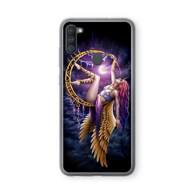 Aerial Angel: Samsung Galaxy A11 Transparant Hoesje